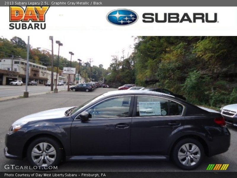 Graphite Gray Metallic / Black 2013 Subaru Legacy 2.5i