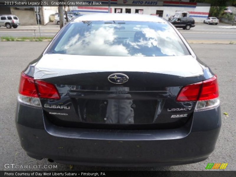 Graphite Gray Metallic / Black 2013 Subaru Legacy 2.5i