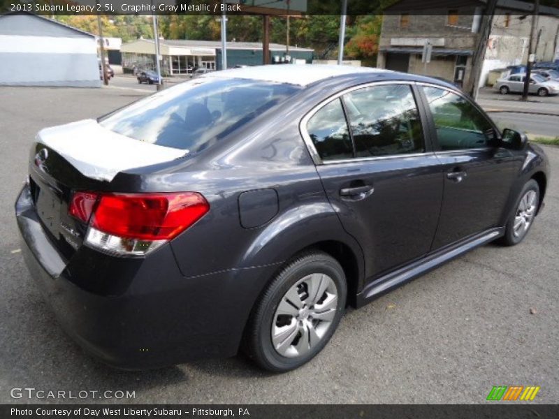 Graphite Gray Metallic / Black 2013 Subaru Legacy 2.5i
