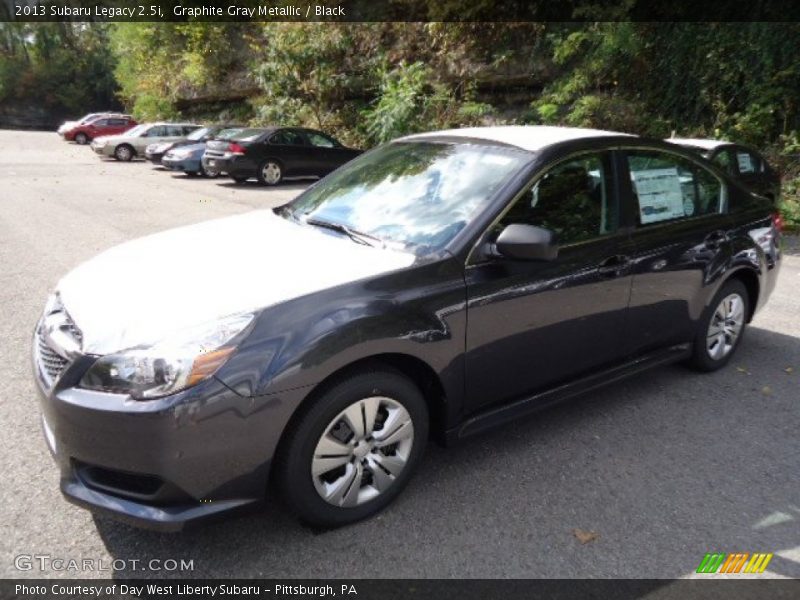 Graphite Gray Metallic / Black 2013 Subaru Legacy 2.5i