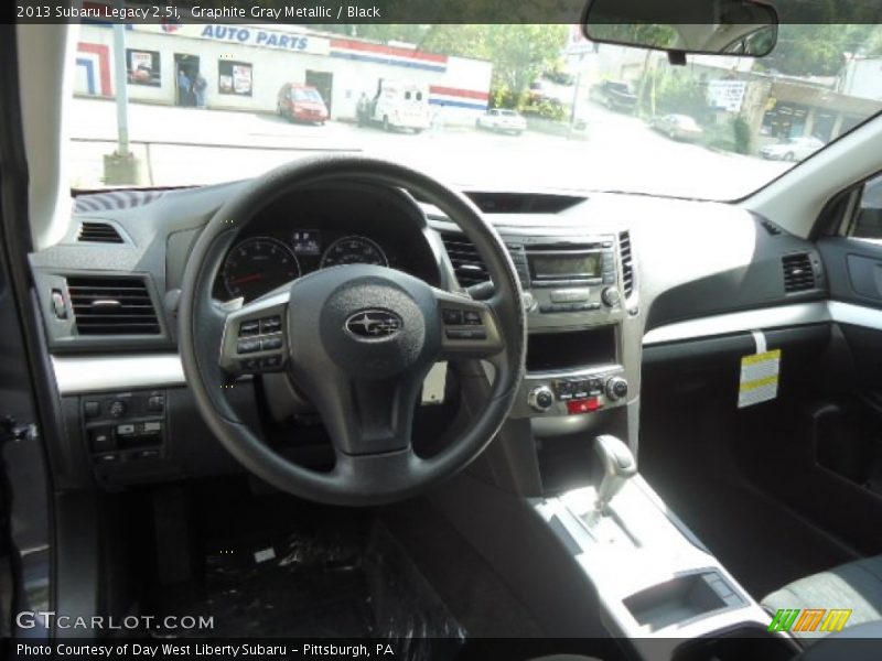 Graphite Gray Metallic / Black 2013 Subaru Legacy 2.5i