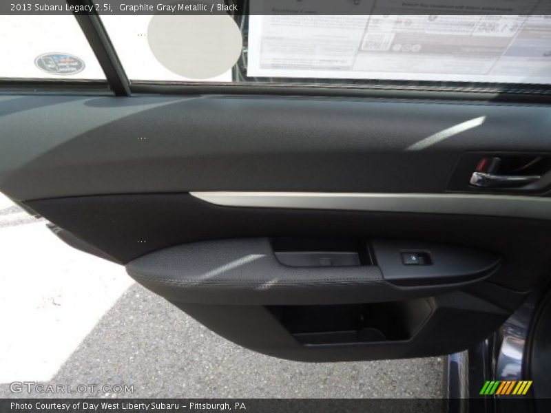Graphite Gray Metallic / Black 2013 Subaru Legacy 2.5i