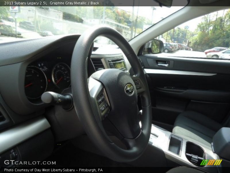 Graphite Gray Metallic / Black 2013 Subaru Legacy 2.5i