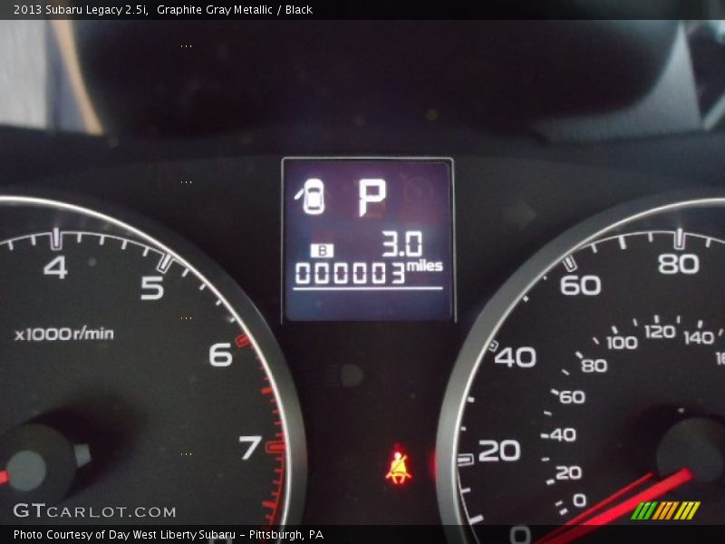 Graphite Gray Metallic / Black 2013 Subaru Legacy 2.5i