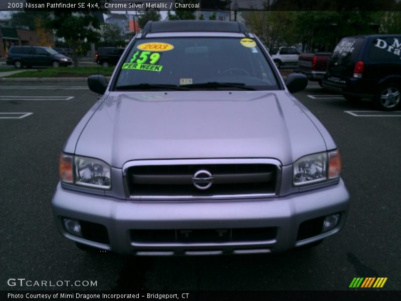 Chrome Silver Metallic / Charcoal 2003 Nissan Pathfinder SE 4x4