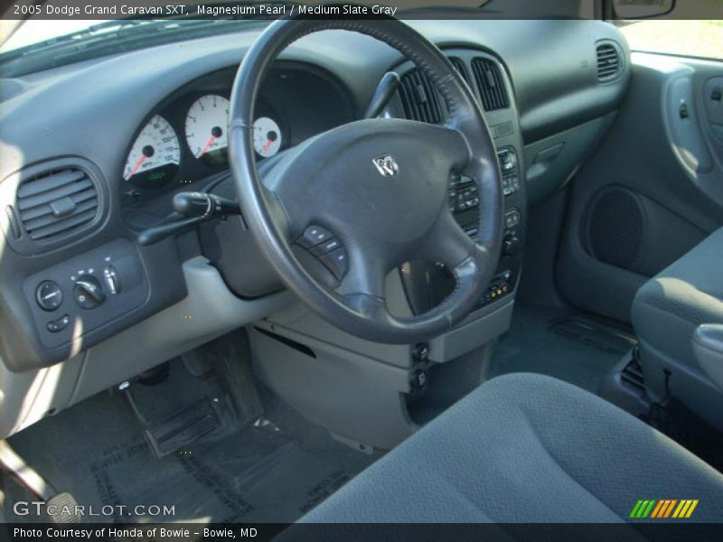 Magnesium Pearl / Medium Slate Gray 2005 Dodge Grand Caravan SXT