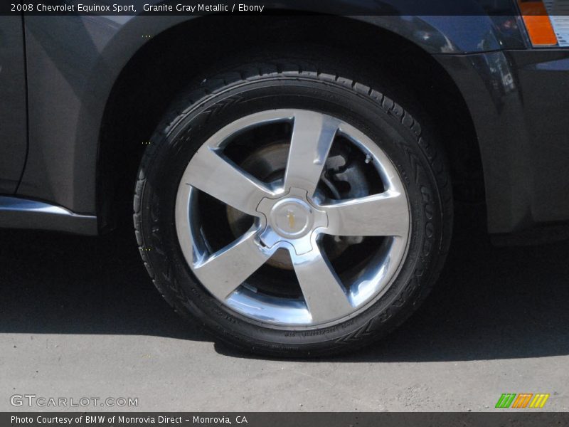 Granite Gray Metallic / Ebony 2008 Chevrolet Equinox Sport