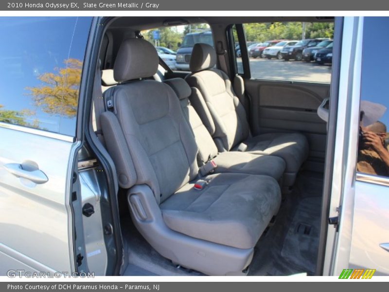 Slate Green Metallic / Gray 2010 Honda Odyssey EX