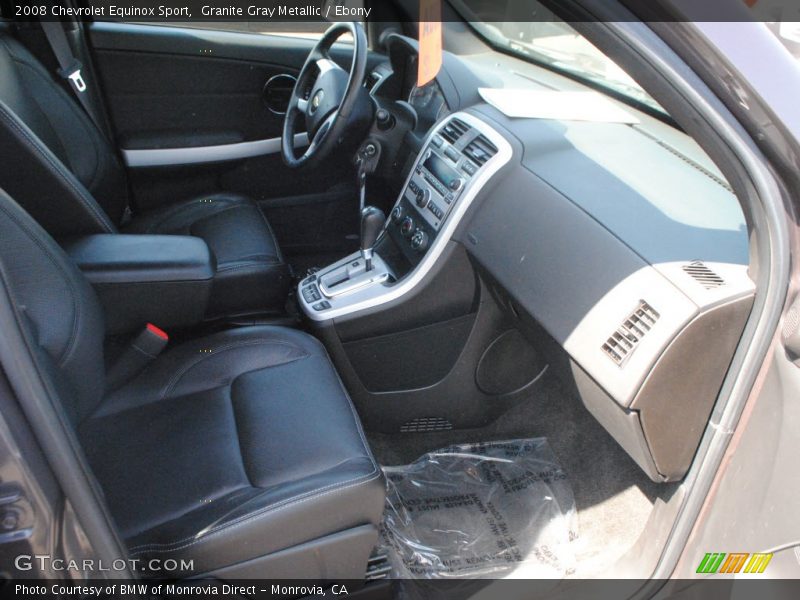 Granite Gray Metallic / Ebony 2008 Chevrolet Equinox Sport