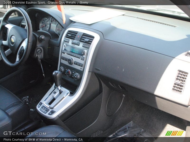 Granite Gray Metallic / Ebony 2008 Chevrolet Equinox Sport