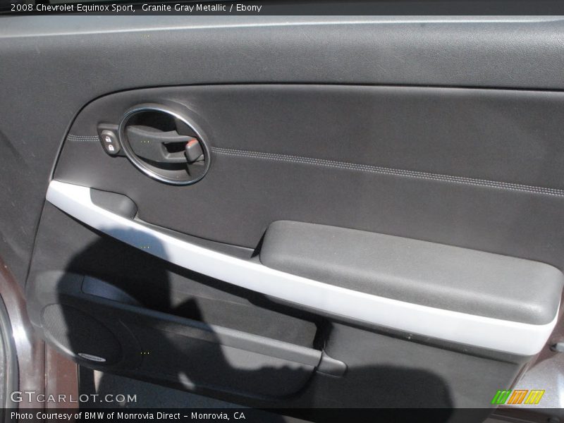 Granite Gray Metallic / Ebony 2008 Chevrolet Equinox Sport