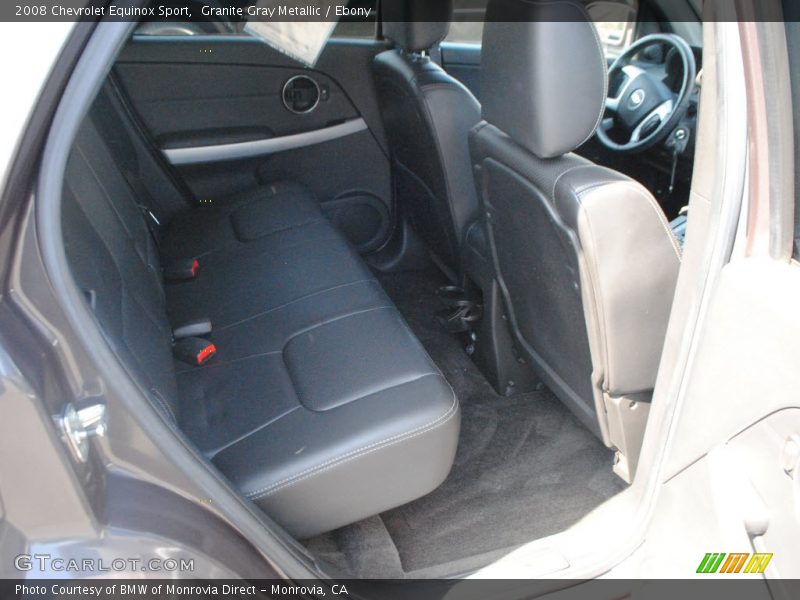 Granite Gray Metallic / Ebony 2008 Chevrolet Equinox Sport