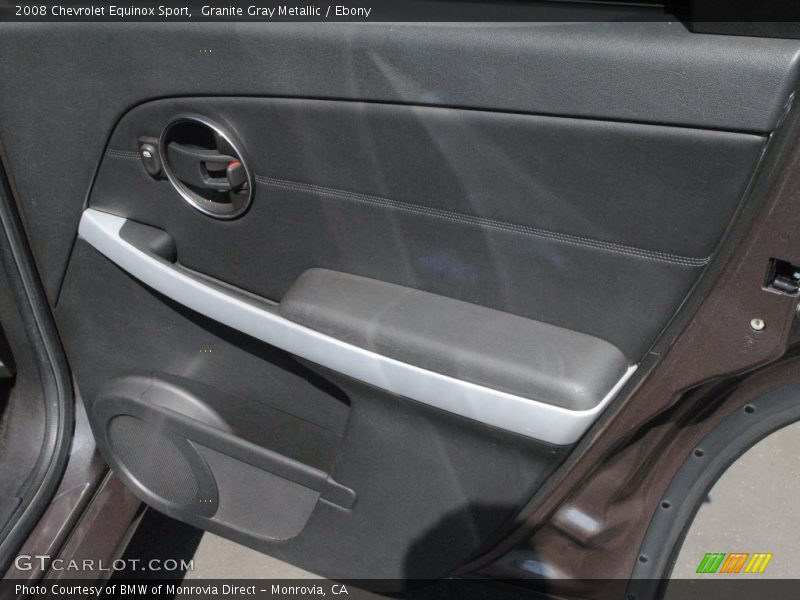 Granite Gray Metallic / Ebony 2008 Chevrolet Equinox Sport