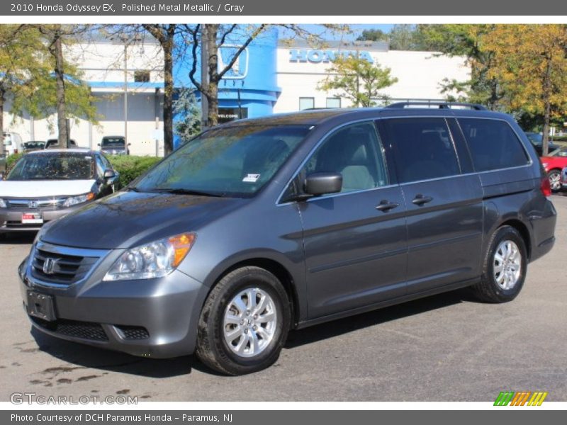 Polished Metal Metallic / Gray 2010 Honda Odyssey EX