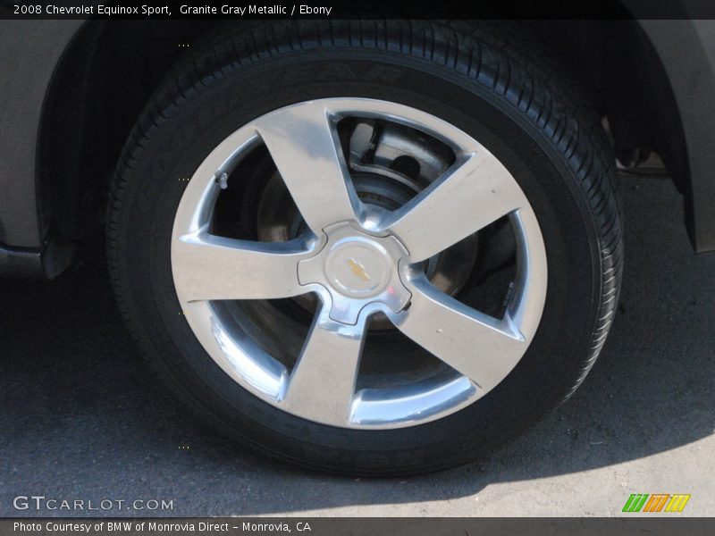 Granite Gray Metallic / Ebony 2008 Chevrolet Equinox Sport