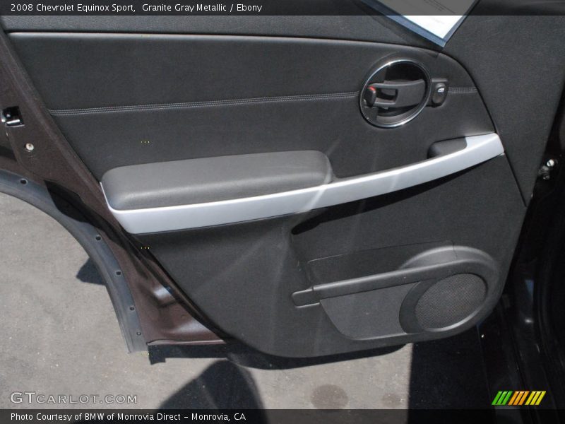 Granite Gray Metallic / Ebony 2008 Chevrolet Equinox Sport