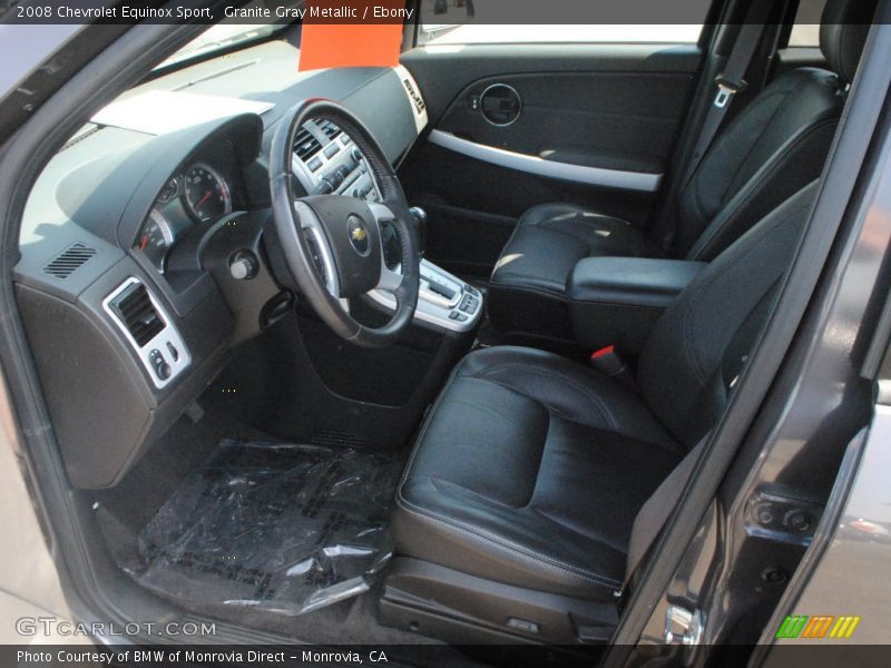 Granite Gray Metallic / Ebony 2008 Chevrolet Equinox Sport
