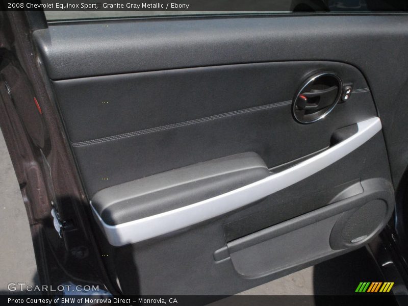 Granite Gray Metallic / Ebony 2008 Chevrolet Equinox Sport