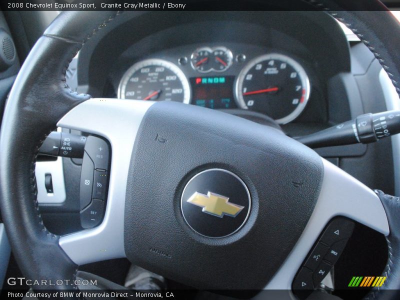 Granite Gray Metallic / Ebony 2008 Chevrolet Equinox Sport