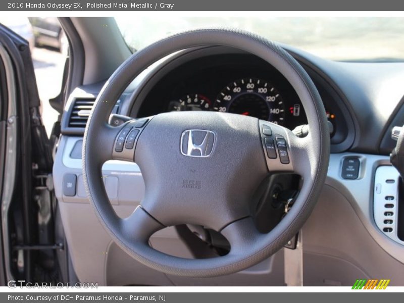 Polished Metal Metallic / Gray 2010 Honda Odyssey EX