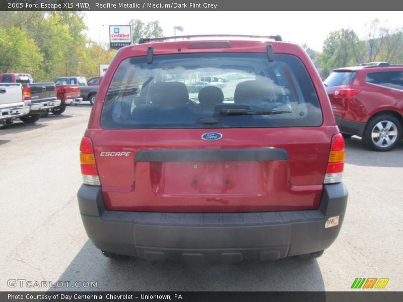 Redfire Metallic / Medium/Dark Flint Grey 2005 Ford Escape XLS 4WD