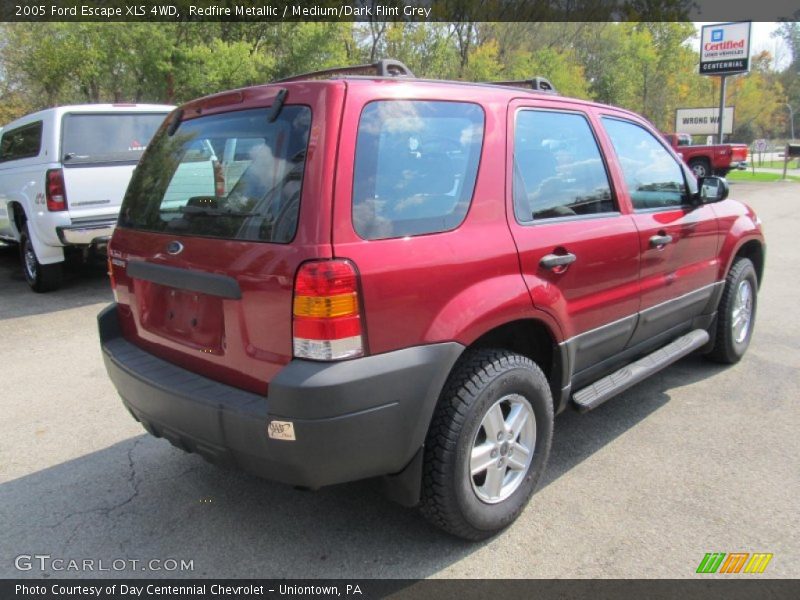 Redfire Metallic / Medium/Dark Flint Grey 2005 Ford Escape XLS 4WD