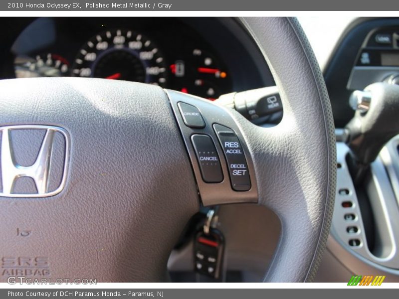 Polished Metal Metallic / Gray 2010 Honda Odyssey EX