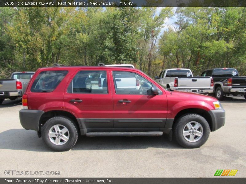 Redfire Metallic / Medium/Dark Flint Grey 2005 Ford Escape XLS 4WD