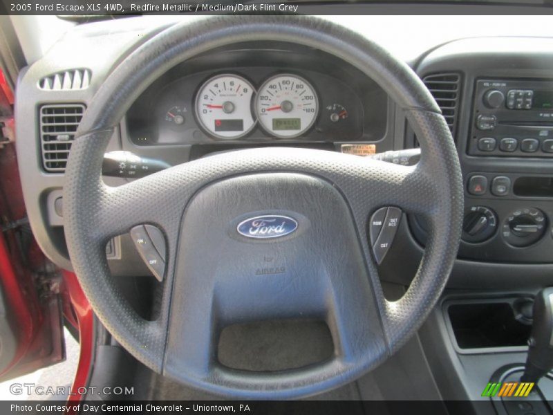 Redfire Metallic / Medium/Dark Flint Grey 2005 Ford Escape XLS 4WD