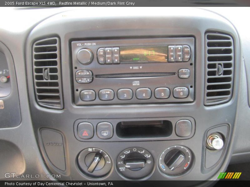Redfire Metallic / Medium/Dark Flint Grey 2005 Ford Escape XLS 4WD
