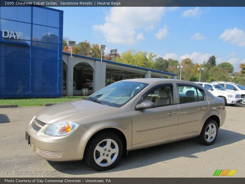 Sandstone Metallic / Neutral Beige 2005 Chevrolet Cobalt Sedan