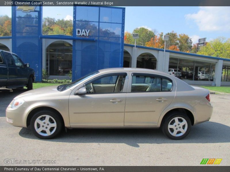 Sandstone Metallic / Neutral Beige 2005 Chevrolet Cobalt Sedan