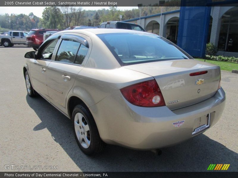 Sandstone Metallic / Neutral Beige 2005 Chevrolet Cobalt Sedan
