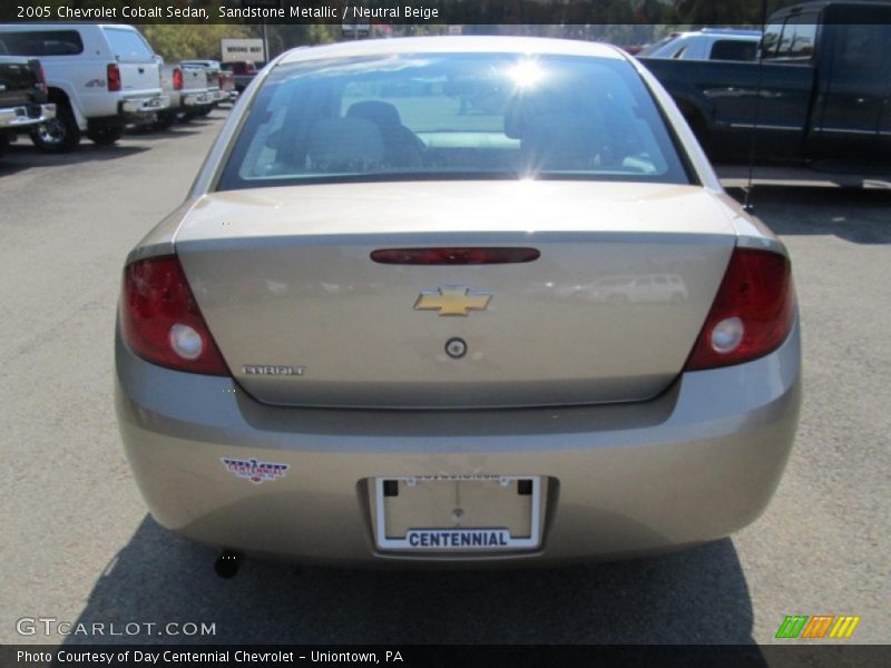 Sandstone Metallic / Neutral Beige 2005 Chevrolet Cobalt Sedan