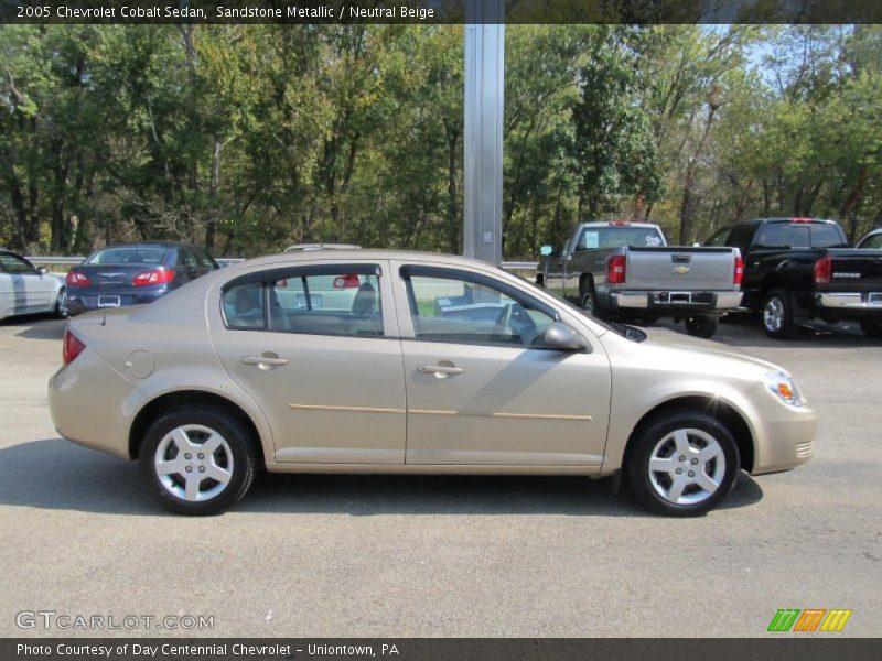 Sandstone Metallic / Neutral Beige 2005 Chevrolet Cobalt Sedan