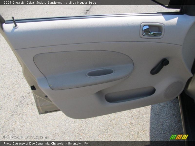 Sandstone Metallic / Neutral Beige 2005 Chevrolet Cobalt Sedan