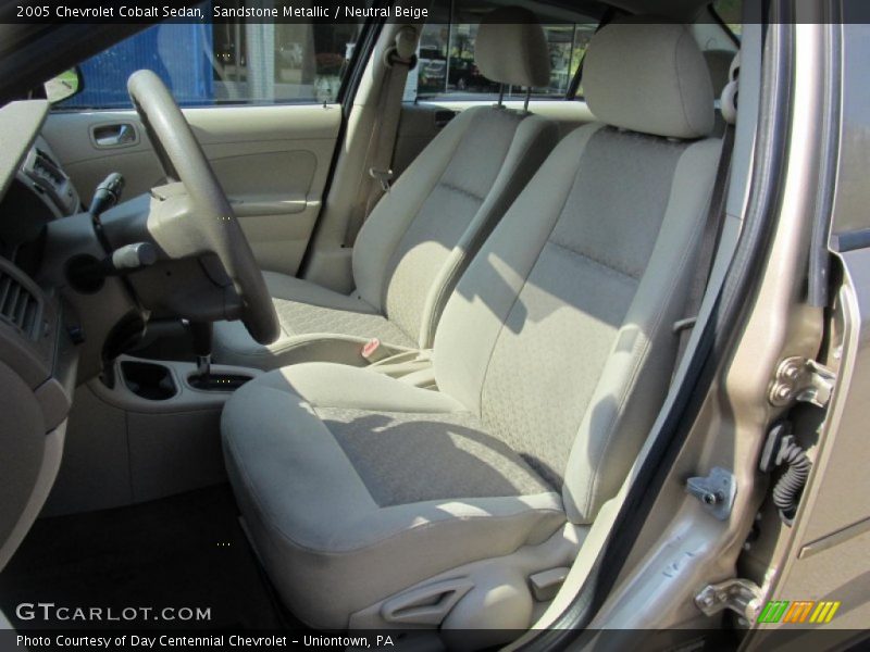 Sandstone Metallic / Neutral Beige 2005 Chevrolet Cobalt Sedan