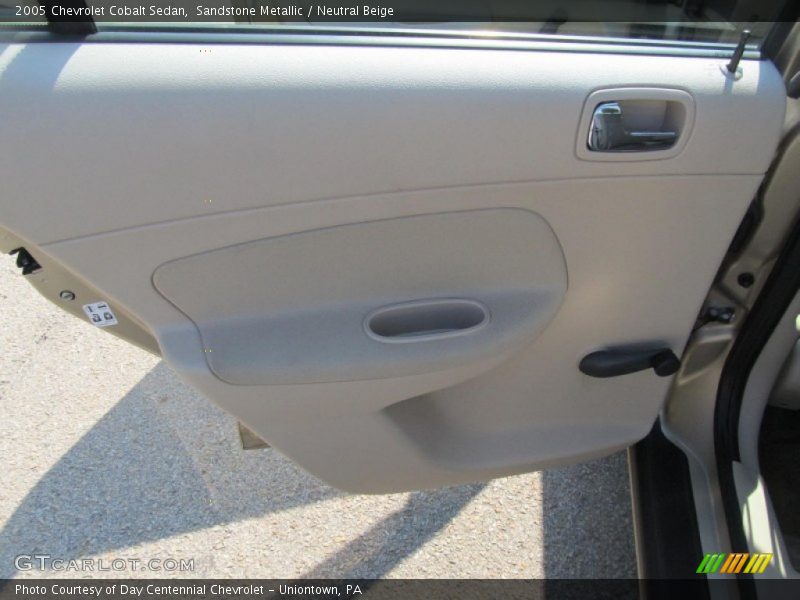 Sandstone Metallic / Neutral Beige 2005 Chevrolet Cobalt Sedan