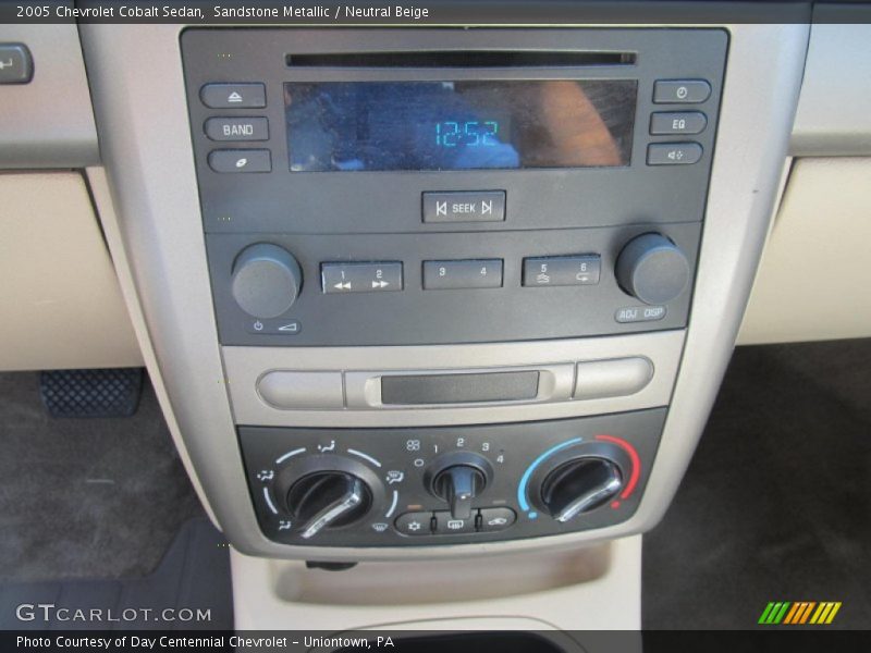 Sandstone Metallic / Neutral Beige 2005 Chevrolet Cobalt Sedan