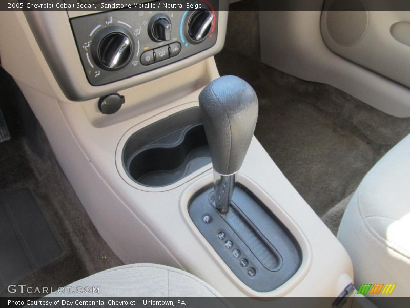 Sandstone Metallic / Neutral Beige 2005 Chevrolet Cobalt Sedan