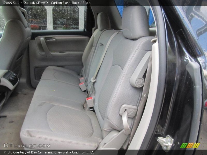 Carbon Flash Black / Black 2009 Saturn Outlook XE AWD