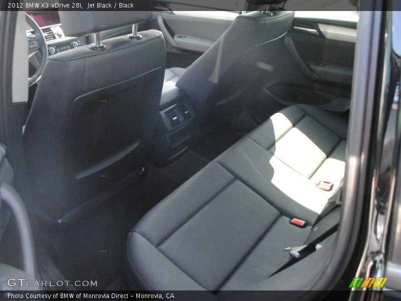 Jet Black / Black 2012 BMW X3 xDrive 28i