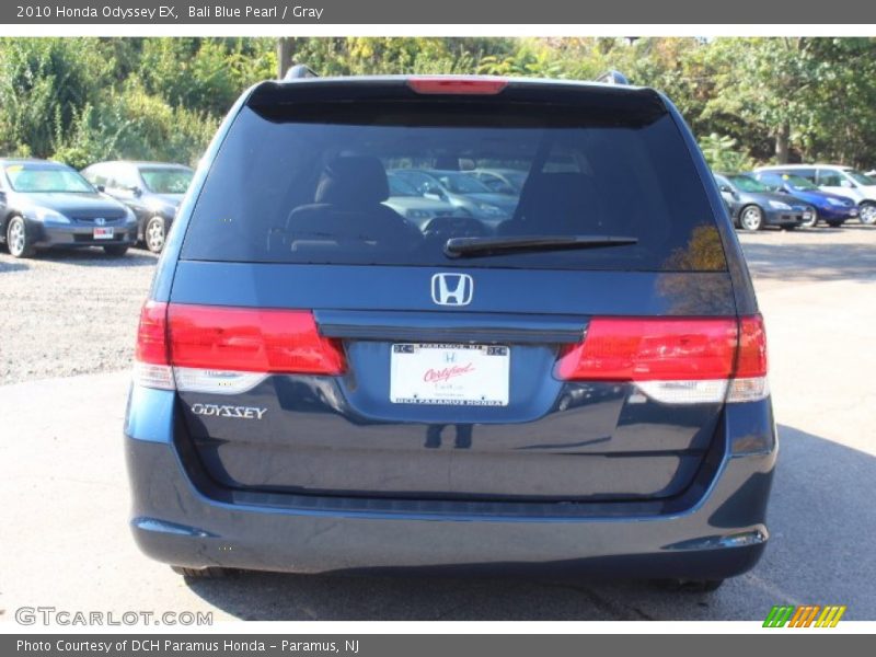 Bali Blue Pearl / Gray 2010 Honda Odyssey EX