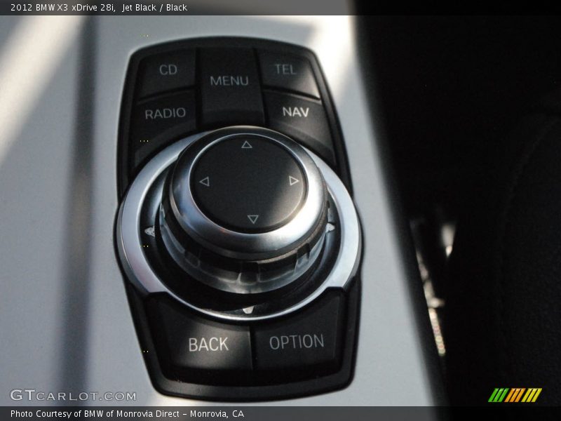 Jet Black / Black 2012 BMW X3 xDrive 28i