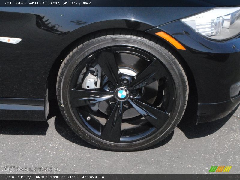 Jet Black / Black 2011 BMW 3 Series 335i Sedan