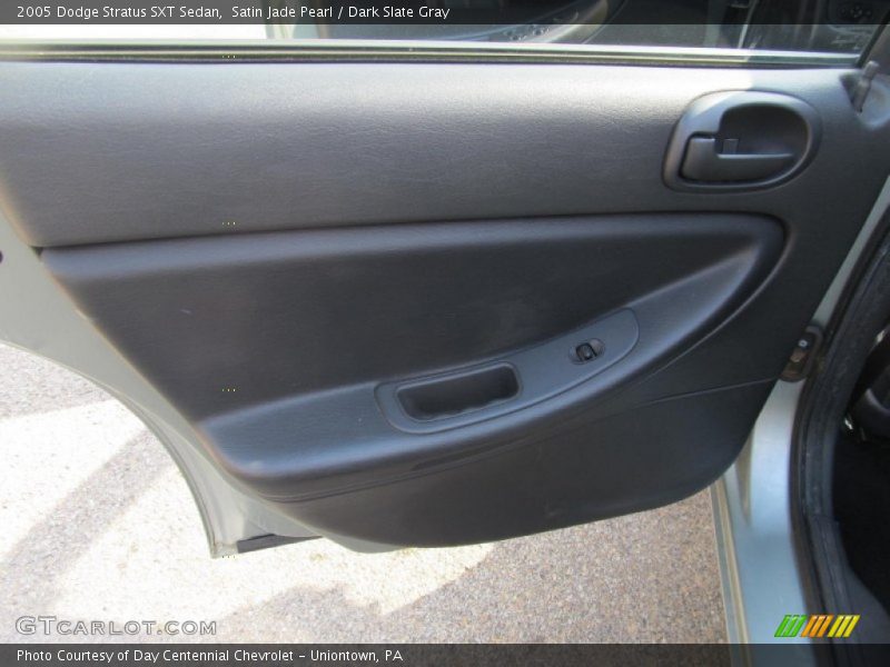 Satin Jade Pearl / Dark Slate Gray 2005 Dodge Stratus SXT Sedan