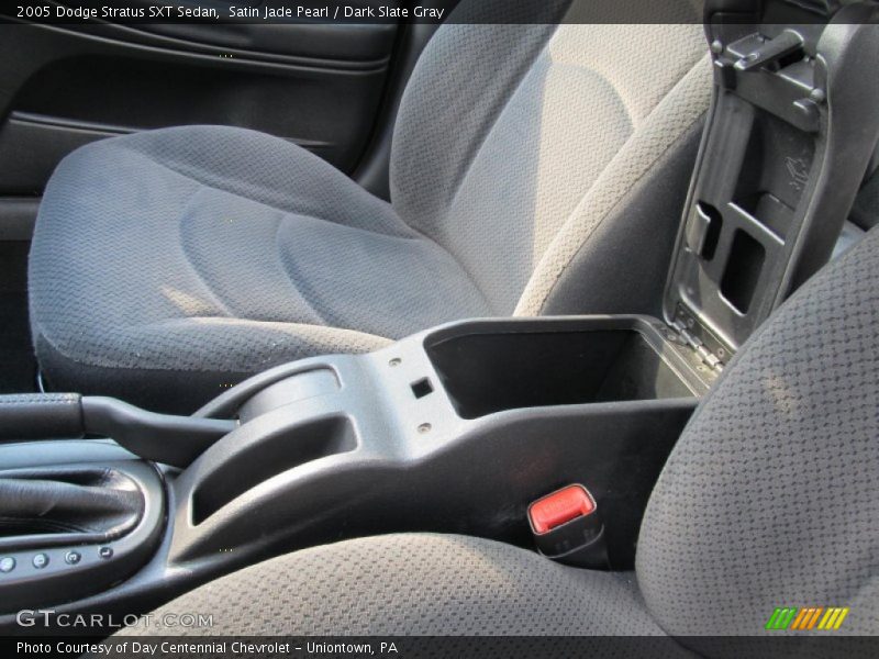 Satin Jade Pearl / Dark Slate Gray 2005 Dodge Stratus SXT Sedan