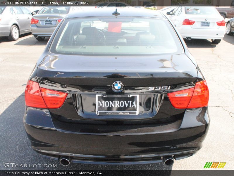 Jet Black / Black 2011 BMW 3 Series 335i Sedan
