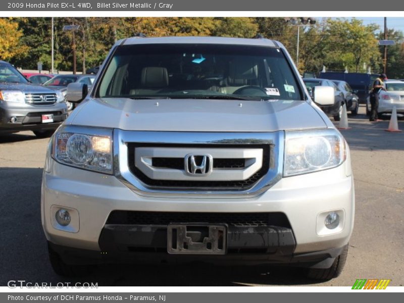 Billet Silver Metallic / Gray 2009 Honda Pilot EX-L 4WD