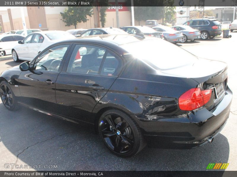 Jet Black / Black 2011 BMW 3 Series 335i Sedan